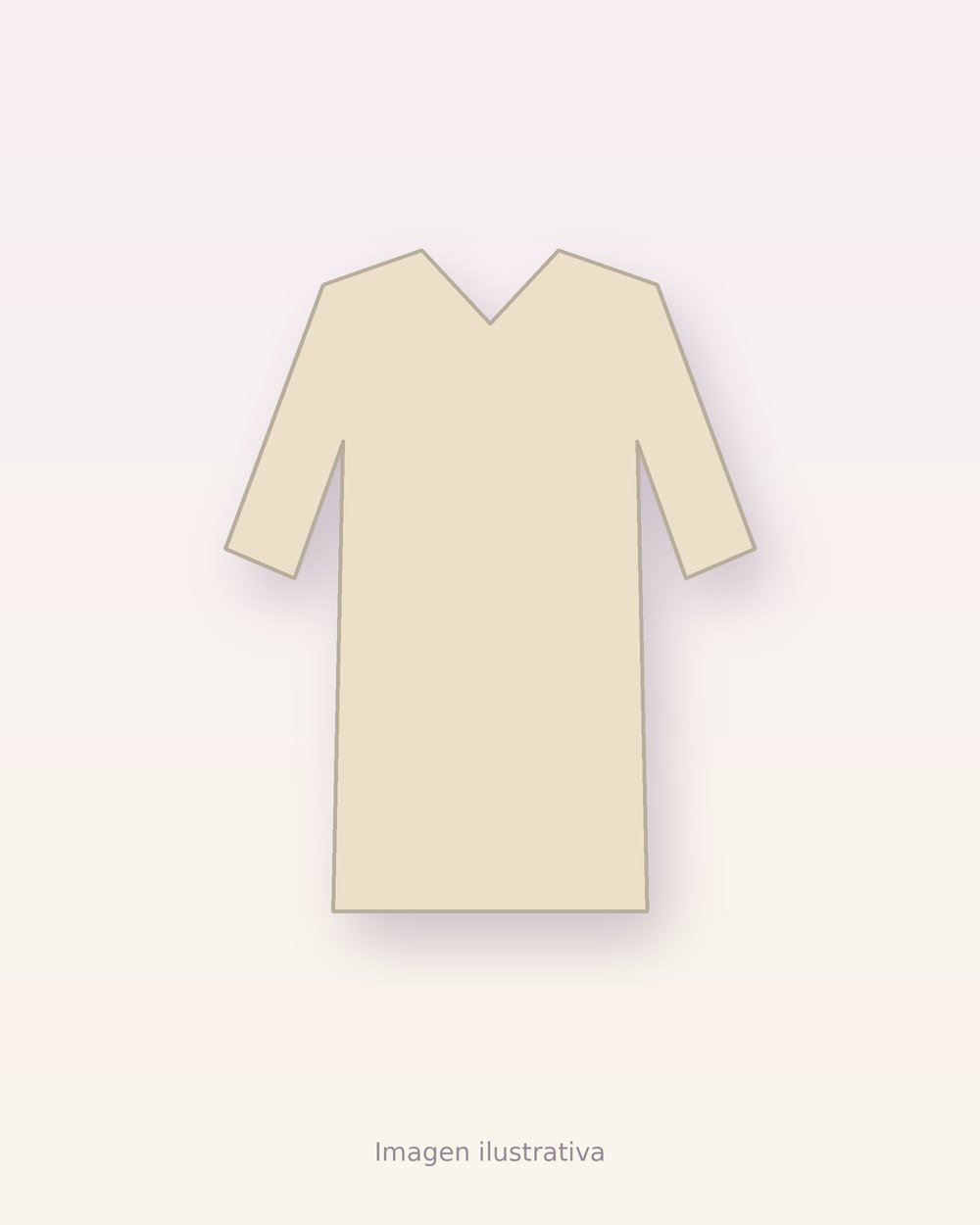 Camisa de lino – Crema (imagen ilustrativa)