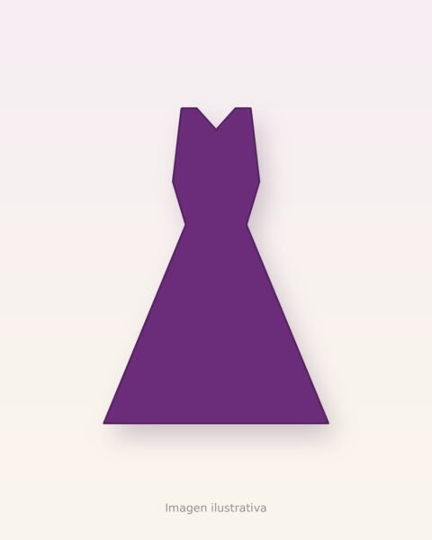 Vestido midi – Violeta (imagen ilustrativa)